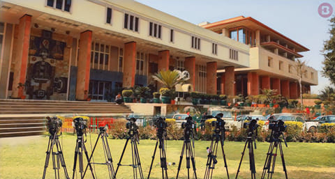 Delhi High Court, media cameras