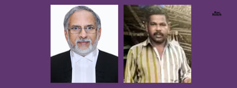 Chief Justice PR Ramachandra Menon (L), K Uthamakumaran (R)