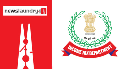 newslaundry and incometax department