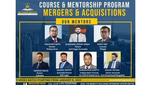 Mergers & Acquisitions Course