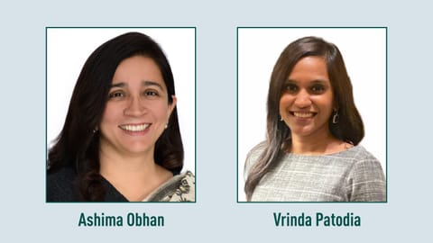 Ashima Obhan, Vrinda Patodia