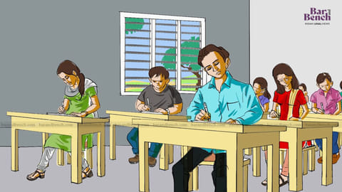 Students exam