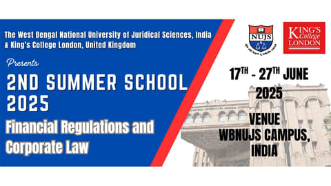 WBNUJS KCL Summer School 2025