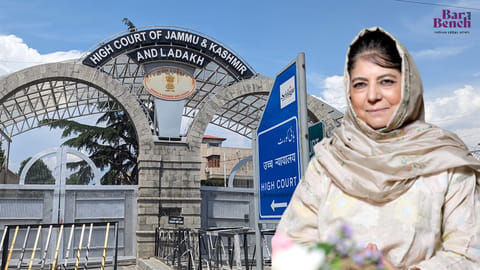 Mehbooba Mufti, J&K High Court - Srinagar Wing
