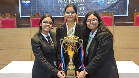 Winners, RGNUL, NUJS HSF Kramer Moot