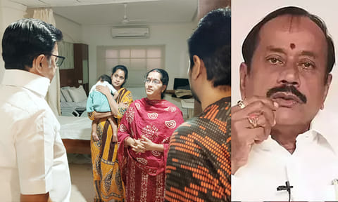 பாஜக மூத்த தலைவர் எச்.ராஜா உடல்நலம் குறித்து நேரில் சென்று விசாரித்த முதல்-அமைச்சர் மு.க.ஸ்டாலின்