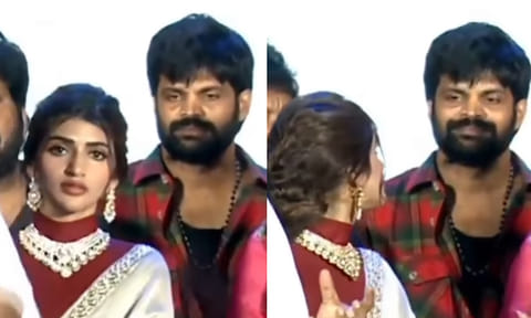 “அதனால்தான் ஸ்ரீலீலா என்னை பார்த்தார்” - வைரலான வீடியோவுக்கு நடிகர் மகேஷ் விளக்கம்