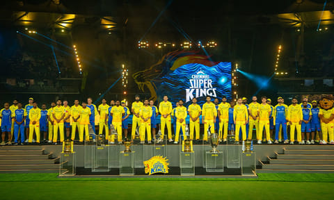 சென்னை சூப்பர் கிங்ஸ் அணியின் ரியூனியன் நிகழ்ச்சியில் நடந்த சுவாரசிய நிகழ்வுகள்