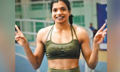 தேசிய உள்ளரங்க தடகள சாம்பியன்ஷிப்: தமிழக வீராங்கனை சாதனை
