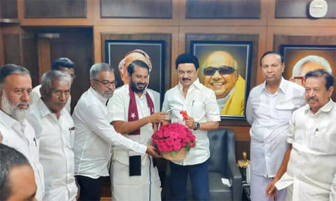 திமுக கூட்டணியில் மனிதநேய ஜனநாயக கட்சி வேட்பாளர் அறிவிப்பு