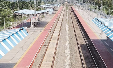 நாகர்கோவில் டவுண்-இரணியல் இடையே புதிய தண்டவாளத்தில் ரெயில்கள் இயக்கம்