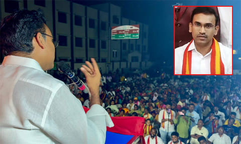 வெற்றி தலைவரின் வழியில் திருச்செங்கோட்டை முன்னேற்றுவோம்! - தவெக அருண்ராஜ்
