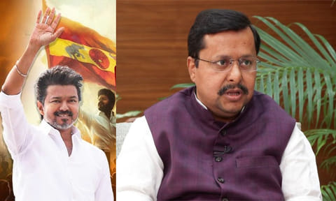 அரசியலில் ஈடுபடுபவர், முழுநேரமும்... விஜய் குறித்து பாஜக தேசியத் தலைவர் கருத்து
