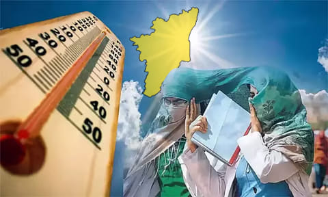 தமிழகத்தில் இன்று 12 இடங்களில் சதமடித்த வெயில்