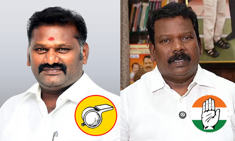 ஸ்ரீபெரும்புதூர் தொகுதியில் செல்வப்பெருந்தகை தோல்வி