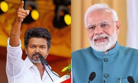 தமிழக வெற்றிக் கழகத்திற்கு பிரதமர் மோடி வாழ்த்து