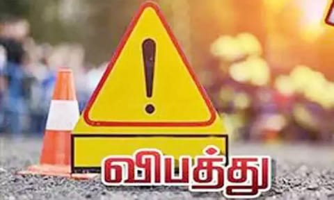 தூத்துக்குடி அருகே லாரி - வேன் மோதி விபத்து - 7 பேர் காயம்!