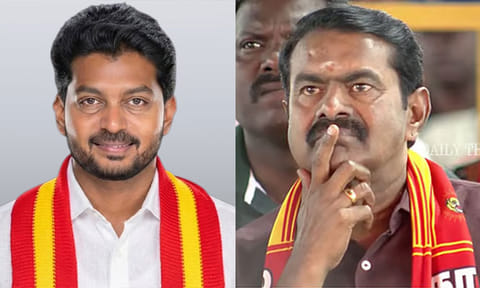 காரைக்குடி தொகுதியில் போட்டியிட்ட சீமான் தோல்வி