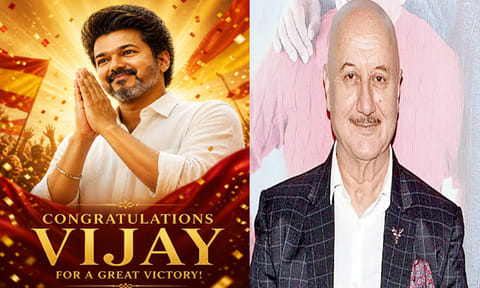 விஜய்யின் வெற்றி தற்செயலாக அமையவில்லை - பாலிவுட் நடிகர் அனுபம் கெர்