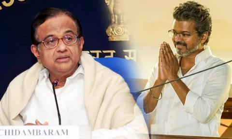 நல்லாட்சி அமையட்டும்... தவெக தலைவர் விஜய்க்கு ப.சிதம்பரம் வாழ்த்து