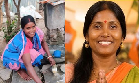 மேற்கு வங்காளம்: வீட்டு வேலை செய்த பெண்மணி எம்.எல்.ஏ.வாகி சாதனை
