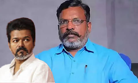 ‘த.வெ.க.வுக்கு ஆதரவு அளிப்பது குறித்து அவசர கதியில் முடிவெடுக்க முடியாது’ - திருமாவளவன்