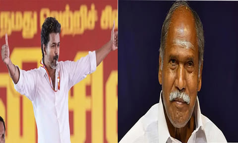 விஜய் சீக்கிரமே முதல்-அமைச்சராக பதவியேற்பார் - ரங்கசாமி வாழ்த்து