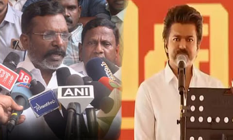 தவெக ஆட்சி அமைக்க ஆதரவா? - திருமாவளவன் முக்கிய தகவல்