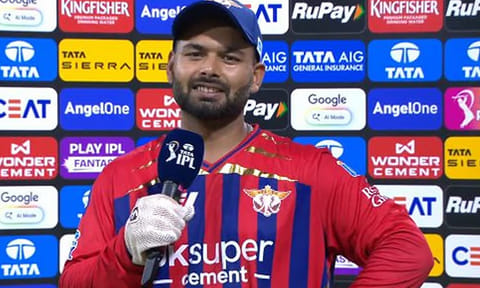 ஐபிஎல்: பெங்களூருக்கு எதிரான வெற்றி குறித்து ரிஷப் பண்ட் பேட்டி