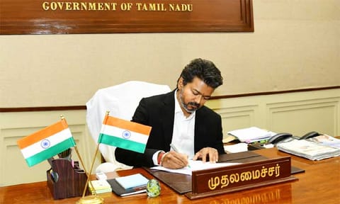 முதல்-அமைச்சர் விஜய்க்கு தமிழ்நாடு தொலைக்காட்சி டிஜிட்டல், ஓ.டி.டி. தயாரிப்பாளர்கள் சங்கம் வாழ்த்து