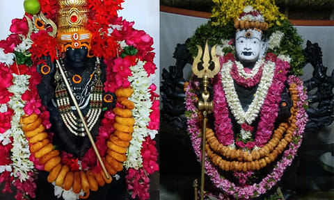 சிறப்பு அலங்காரத்தில் பைரவர்