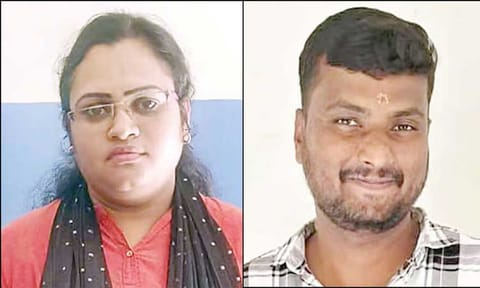 கார் டிரைவர் கொலை வழக்கில் மனைவி, கள்ளக்காதலனுக்கு தூக்கு தண்டனை