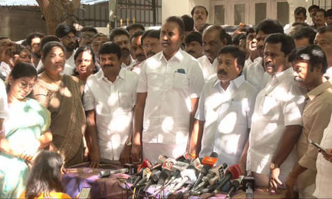 திமுகவோடு கூட்டணி பேசினார் எடப்பாடி பழனிசாமி - சி.வி.சண்முகம் பரபரப்பு குற்றச்சாட்டு