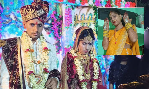 தங்க செயின் கேட்டு சித்ரவதை; திருமணமான 4 நாட்களில் இளம்பெண் மர்ம மரணம் - மாப்பிள்ளை தலைமறைவு