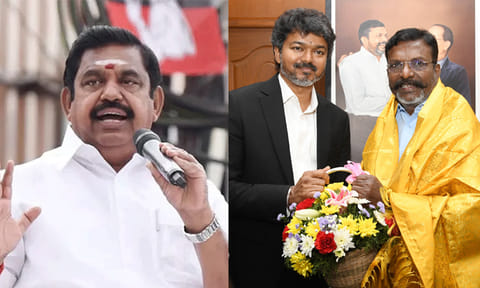 எடப்பாடி பழனிசாமியை முதல்-அமைச்சர் விஜய் சந்திக்க வேண்டும் - திருமாவளவன் விருப்பம்