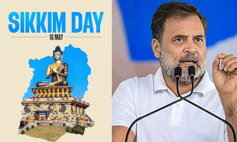 சிக்கிம் மாநிலம் உருவாகிய தினம்: ராகுல் காந்தி வாழ்த்து