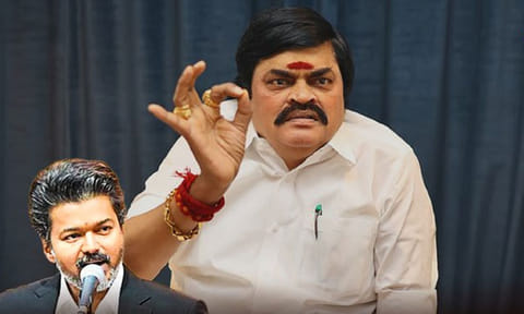 விஜய் சுனாமியில் சிக்கியவர்களில் நானும் ஒருவன் - ராஜேந்திர பாலாஜி பேச்சு