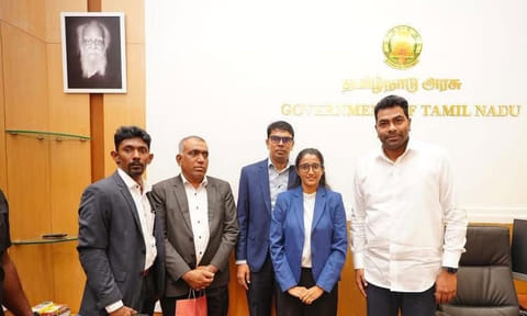 இலங்கை எம்.பி. ராமநாதன் அர்ச்சுனாவை சந்தித்து கலந்துரையாடினோம்: ஆதவ் அர்ஜுனா