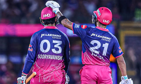சூர்யவன்ஷி, துருவ் ஜுரேல் அதிரடி... லக்னோ அணியை வீழ்த்தி ராஜஸ்தான் அபார வெற்றி