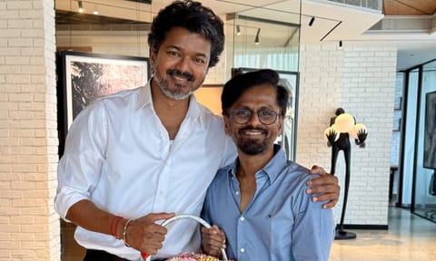 முதல் அமைச்சர் விஜய்யுடன் இயக்குனர் முருகதாஸ் சந்திப்பு