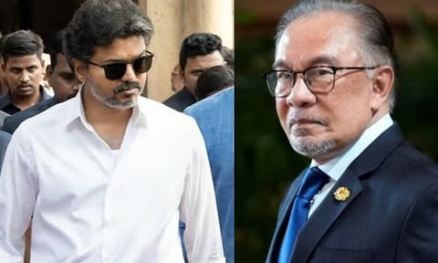 தமிழக முதல் அமைச்சர் விஜய்க்கு மலேசிய பிரதமர் வாழ்த்து