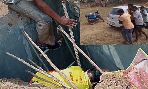 ஒடிசா: கழிவுநீர் தொட்டி கட்டுமான பணியின்போது விஷவாயு தாக்கி 6 பேர் பலி