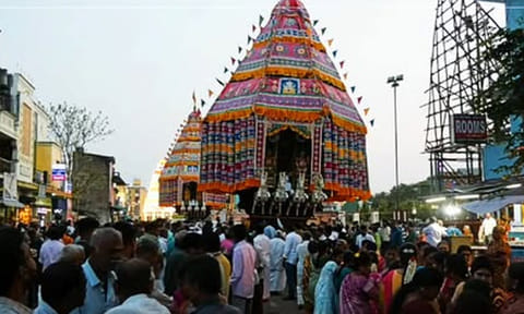 திருநள்ளாறு தேரோட்டம், திருநள்ளாறு பிரம்மோற்சவ விழா