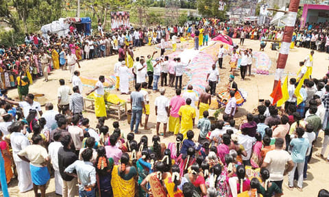 வந்தவாசி காரணை கிராமம் திரௌபதியம்மன் கோவில், துரியோதனன் படுகளம்
