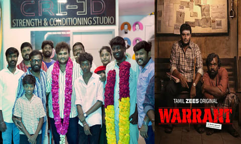“வாரண்ட்” வெப் தொடர் குழுவினரை வாழ்த்திய இயக்குநர் பாண்டிராஜ்