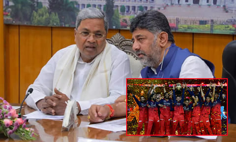சாம்பியனான பெங்களூரு அணிக்கு டி.கே. சிவக்குமார் வாழ்த்து; வழிகாட்டு நெறிமுறைகளை கடைப்பிடிக்க முதல்-மந்திரி வலியுறுத்தல்