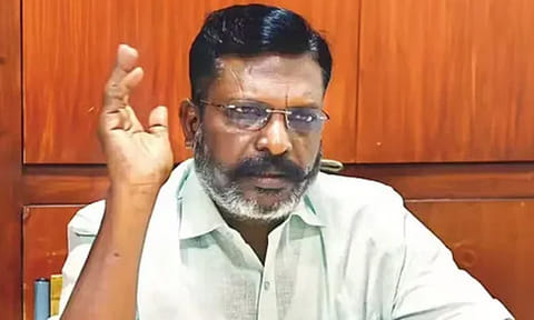 வி.சி.க. தலைவர் திருமாவளவன்