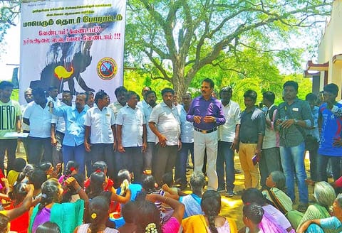 55-வது நாளாக நீடிக்கும் ஸ்டெர்லைட் போராட்டம் ஆதரவு அளிக்க படையெடுக்கும் அரசியல் தலைவர்கள்