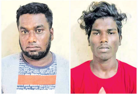 ரவுடியின் அண்ணனை கொலை செய்ய முயன்ற 2 பேர் கைது