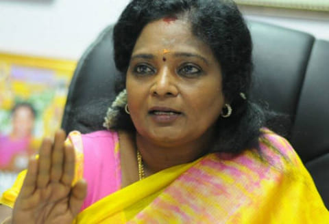 பதவிக்காக கச்சத்தீவை இலங்கைக்கு தாரைவார்த்தது தி.மு.க. டாக்டர் தமிழிசை சவுந்தரராஜன் குற்றச்சாட்டு